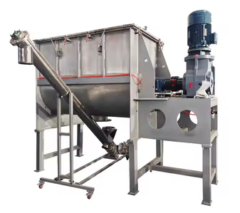 Mezclador Horizontal de Cinta de Doble Hélice de Acero Inoxidable Industrial