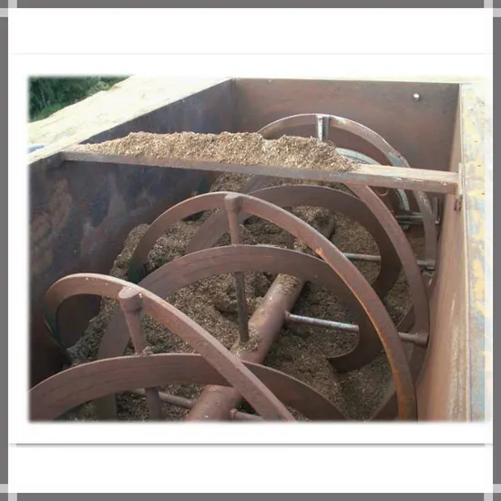 염분 가루 및 과립용 이중 리본 수평 믹서