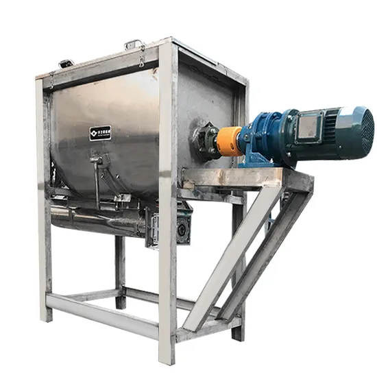 Stainless Steel Fertilizer Horizontal Mixer Machine