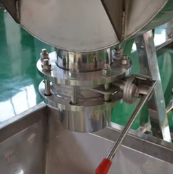 Multifunctional Ribbon Horizontal Mixer for Dry Powders