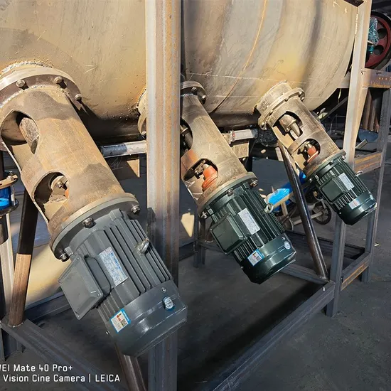 복합 건조 분말용 플로우 쉐어 수평 믹서